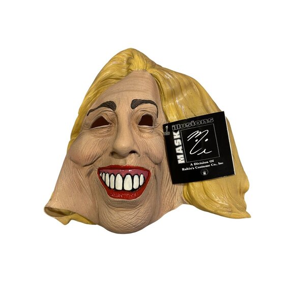Hillary Clinton Latex Mask 2016 Illusions Mask by Rubie's #68863 - Picture 3 of 6